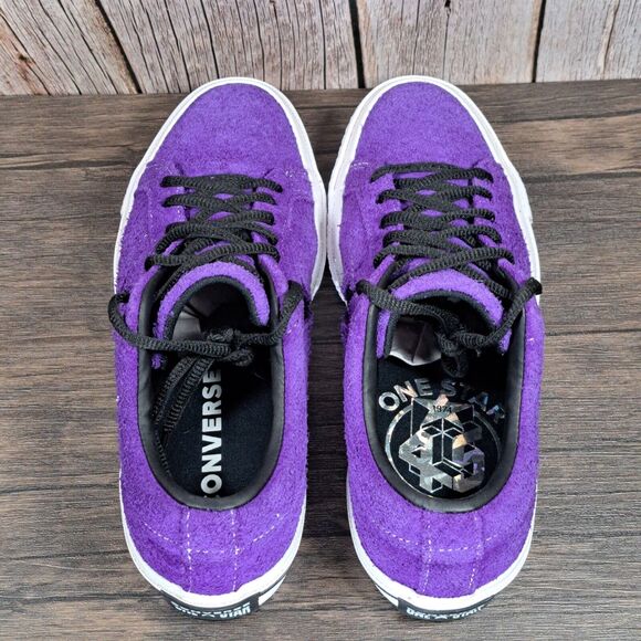 Converse One Star 45 Year Anniversary Special Edition Purple Women's Size 5 - Picture 5 of 9
